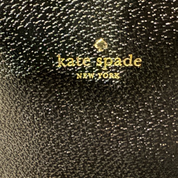 Kate Spade Black Purse. 13 inches length x 10 inches in height. - Picture 2 of 7